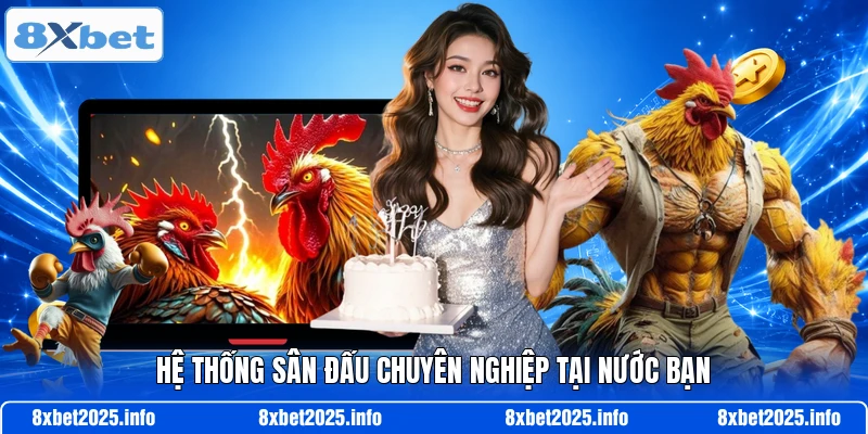 Hệ thống sân đấu chuyên nghiệp tại nước bạn