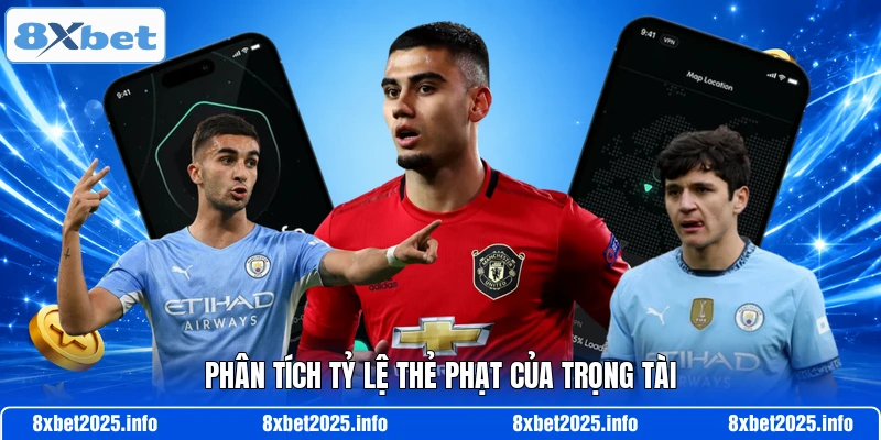 Phân tích tỷ lệ thẻ phạt của trọng tài